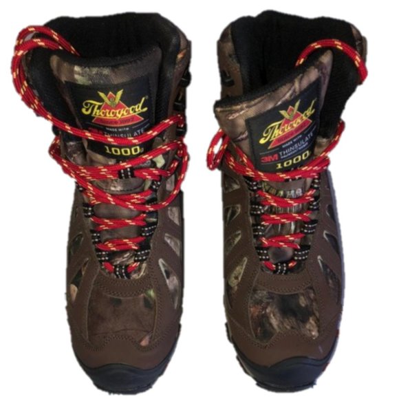 THOROGOOD Hiker Boots  (Brown/Red) - Picture 3 of 10
